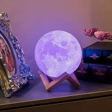 🚀Lampara en forma de luna