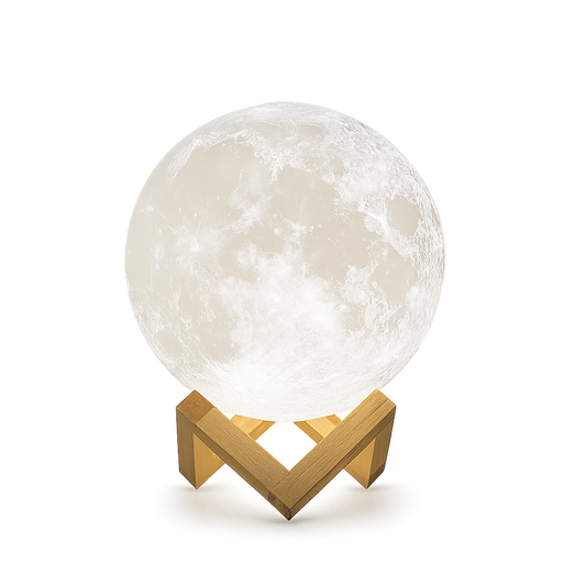 🚀Lampara en forma de luna