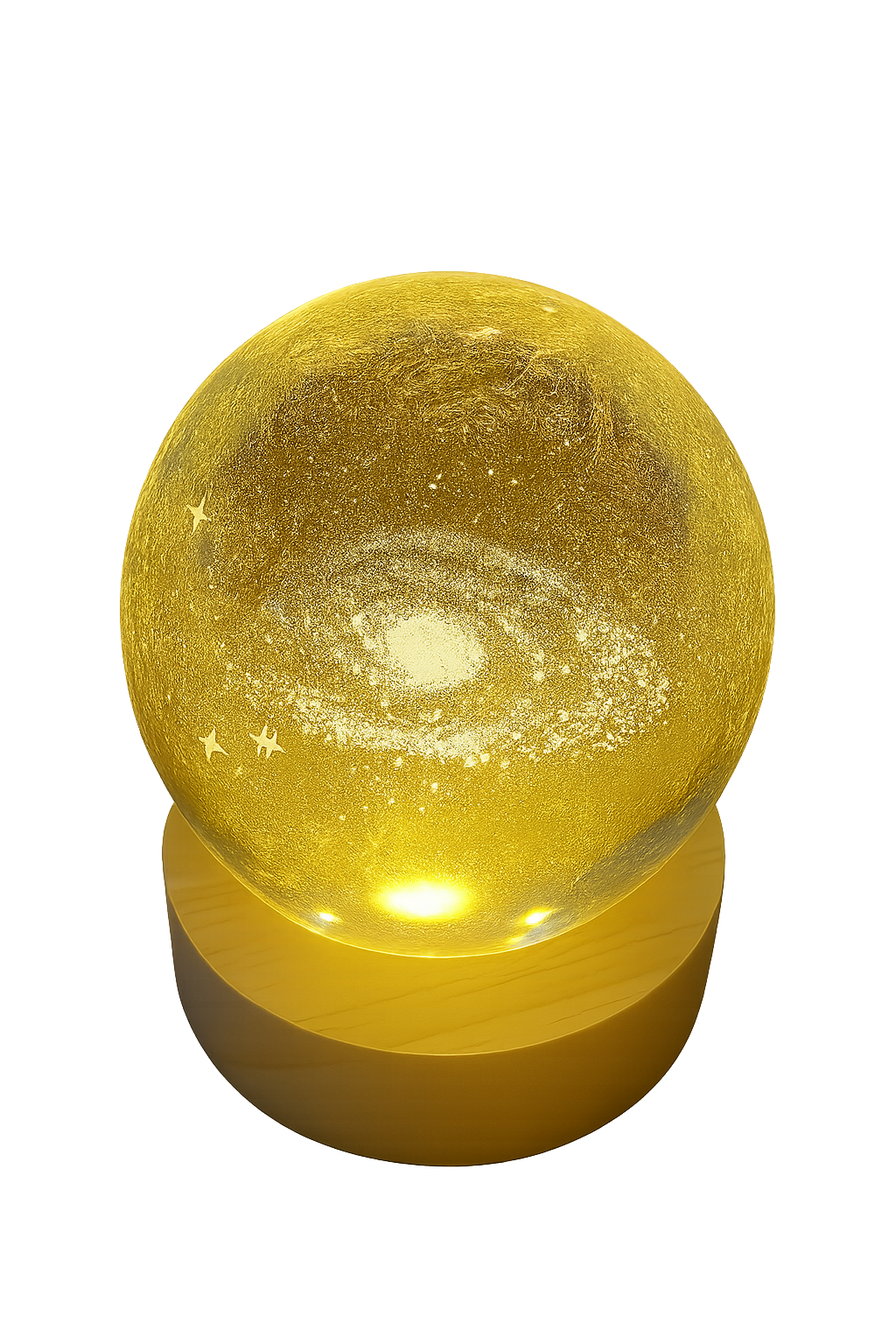 🚀 Lampara esfera de cristal