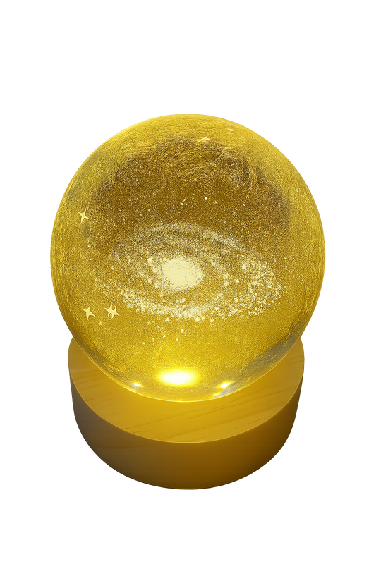 🚀 Lampara esfera de cristal